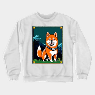 cute shiba Crewneck Sweatshirt